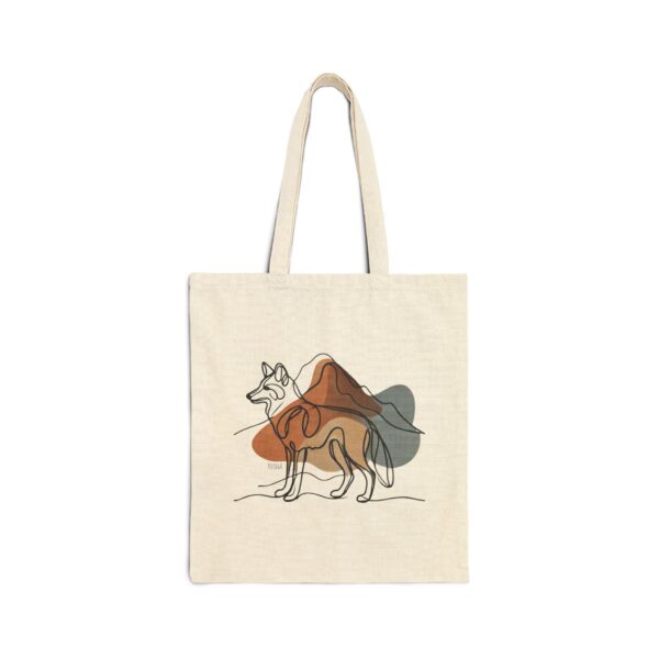 Desert Waves Coyote Tote