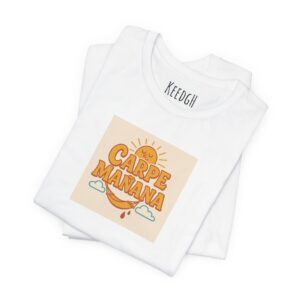 Carpe Mañana Tee — Retro Sunshine Relaxed Graphic T-Shirt